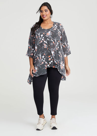 Plus Size Ponte Essence Legging