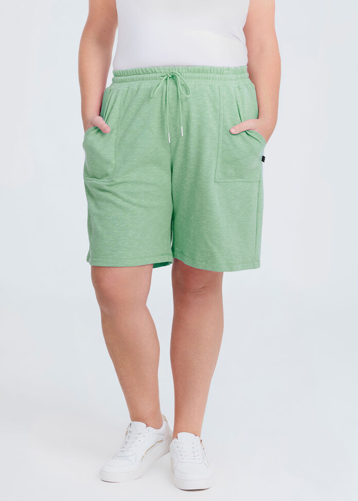 Pull On Sweat Short, , hi-res