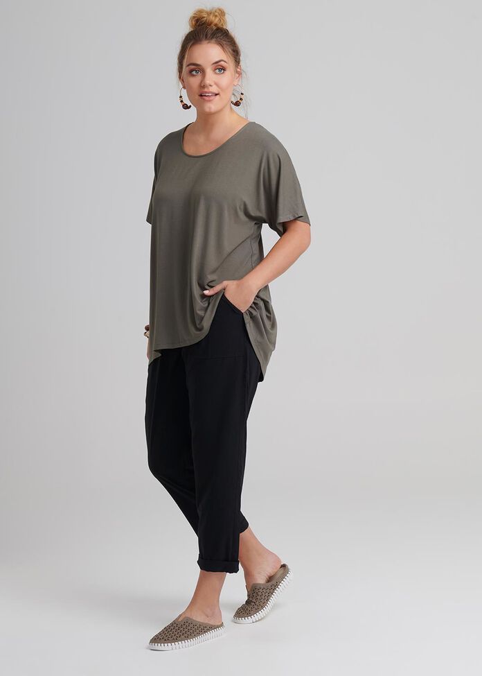 Petite Urban Relaxed Pant, , hi-res