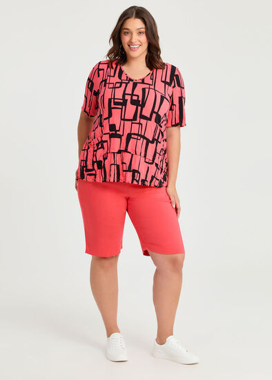 Plus Size Expose Short