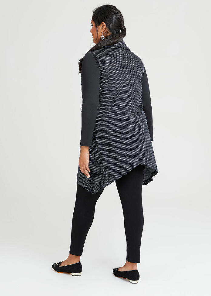 Shop Plus Size Zoey Jacquard Vest in Multi Taking Shape AU