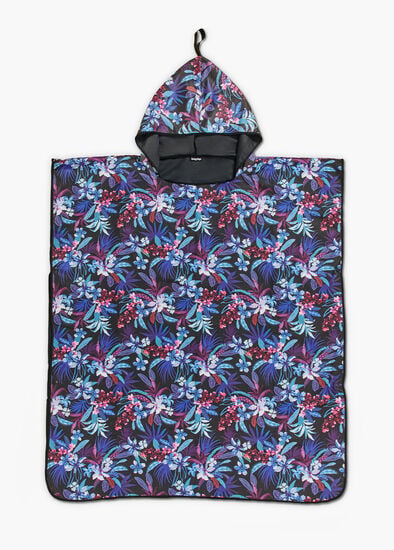Plus Size Tropical Hooded Towel