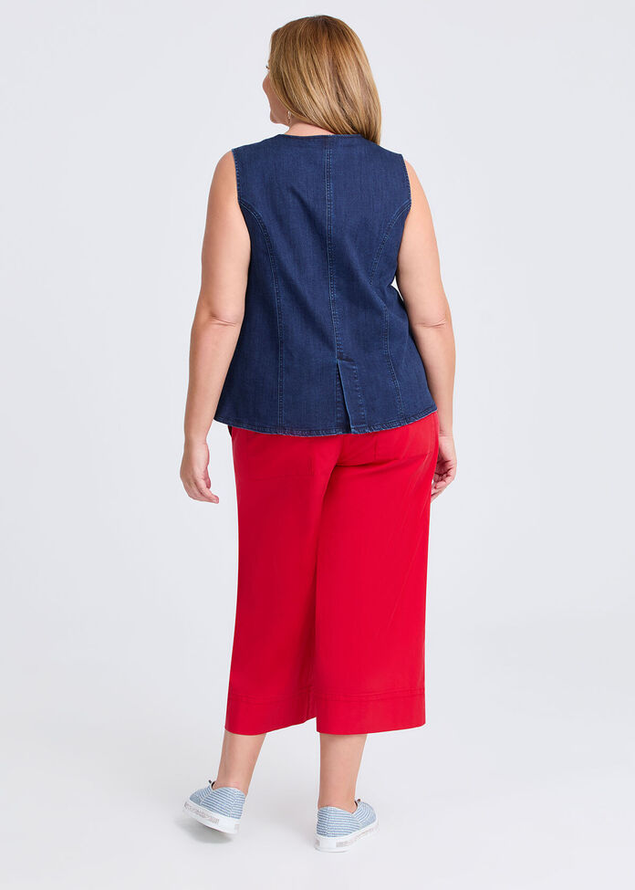 Button Up Vest main image 0