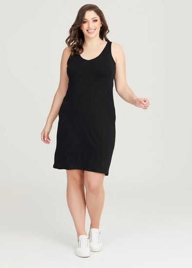 Plus Size Bamboo Reversible Faith Slip Dress