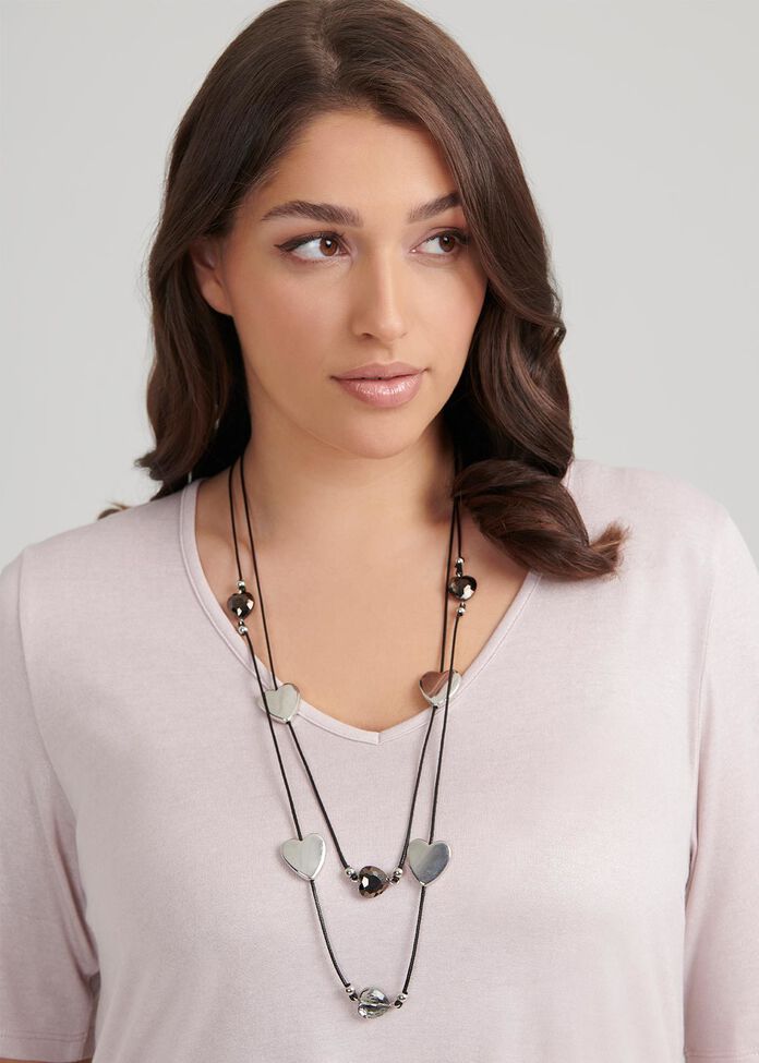 Layered Love Necklace, , hi-res