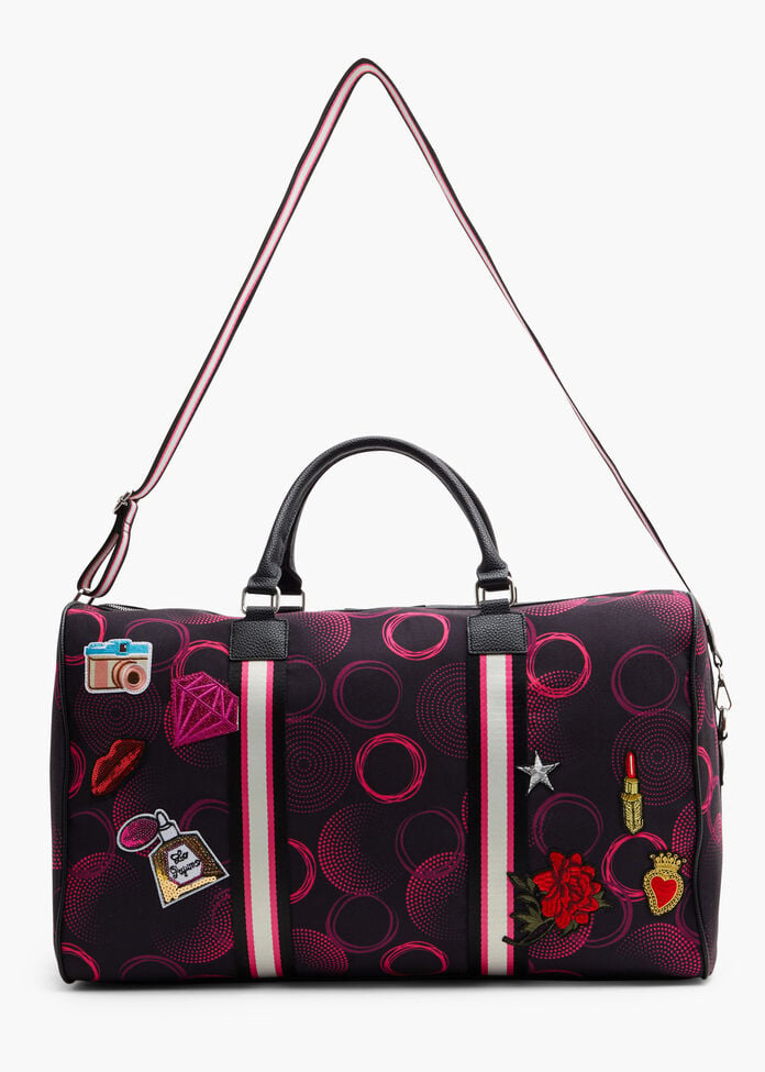 Spotty Weekender Duffle Bag, , hi-res