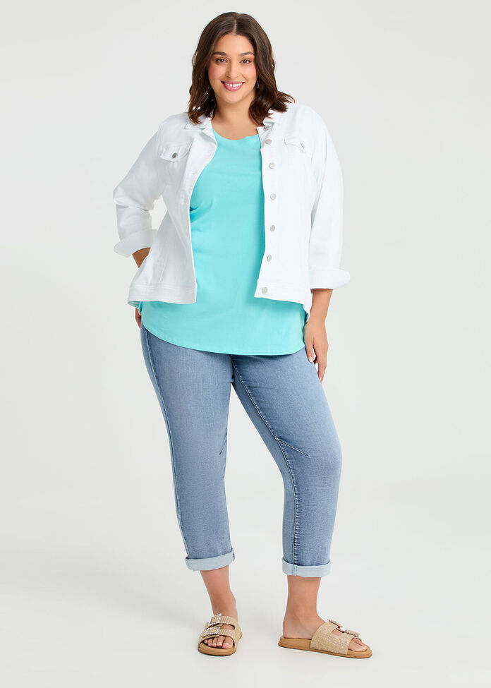 The Easy Fit Denim Jean, , hi-res