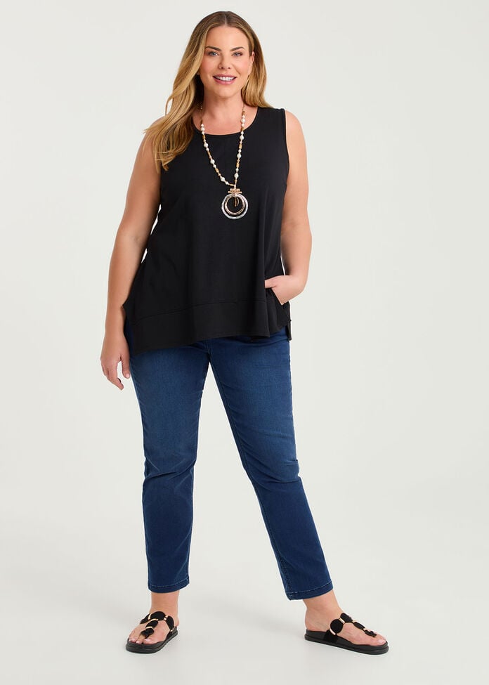 Pima Cotton Icon Tank, , hi-res