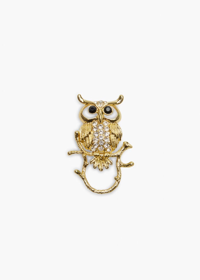 Magnetic Glasses Holder - Owl, , hi-res