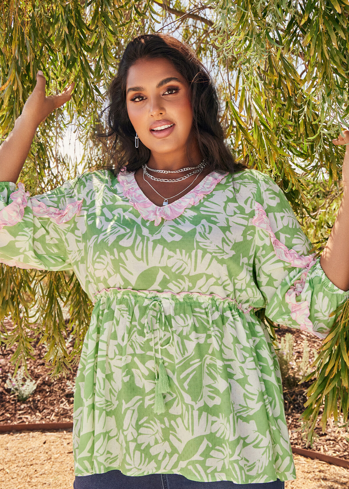 Plus Size Boho Tops Australia Curve Festival Tops Taking Shape AU