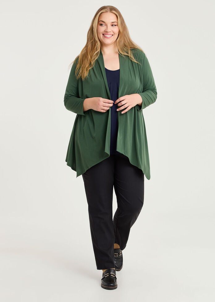 Luna Drape Cardigan, , hi-res