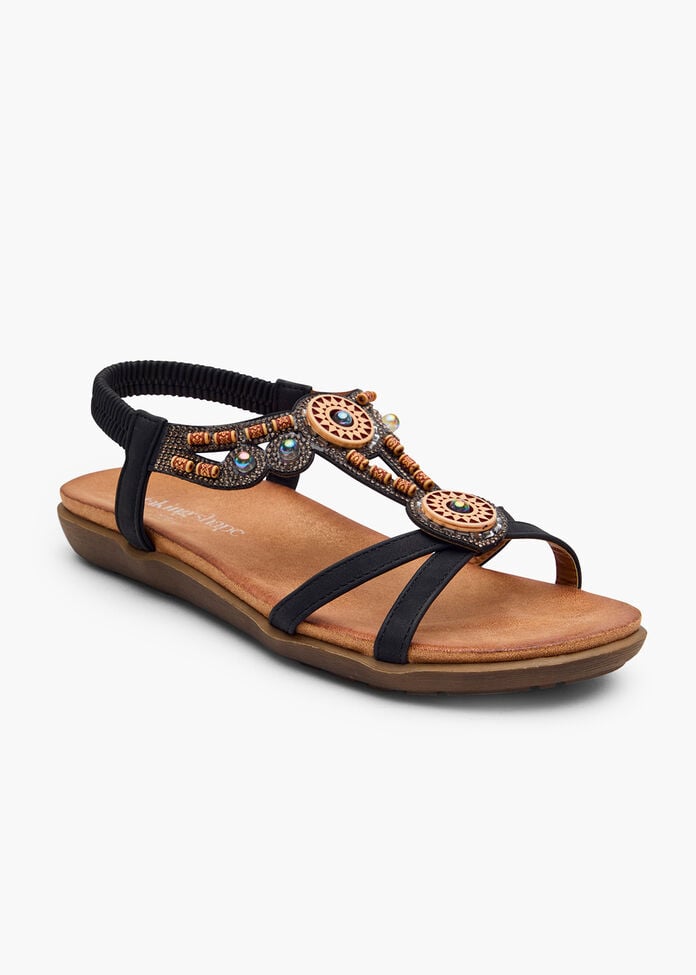 Beaded Bling Flex Sandal, , hi-res