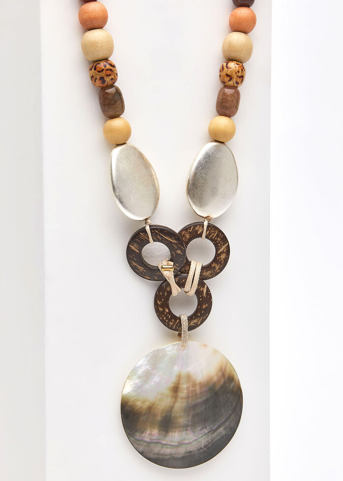 Tribal Rings Necklace, , hi-res