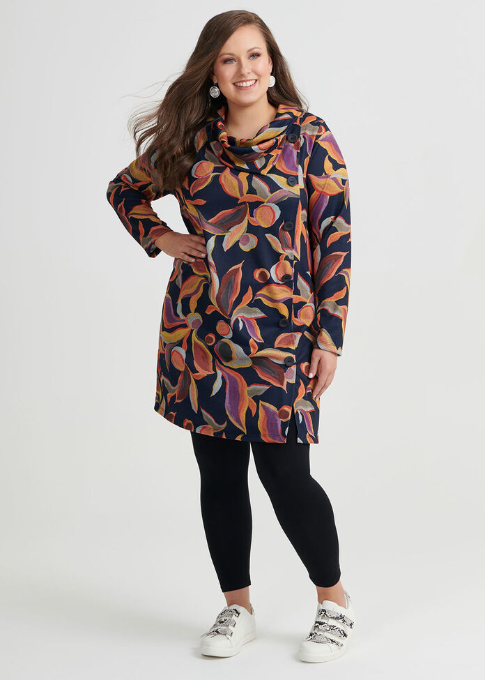 Shop Plus Size Autumn Hues Tunic in Print | Taking Shape AU