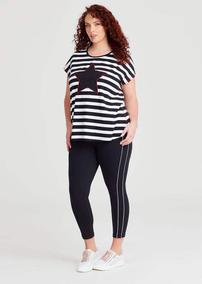 Active Cloud Touch Trim Legging, , hi-res