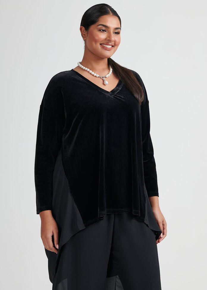 Layla High Low Knit Top, , hi-res