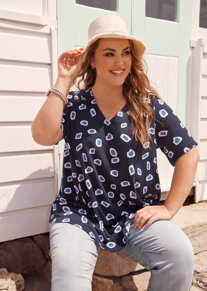 Cotton Mix Tide Top, , hi-res