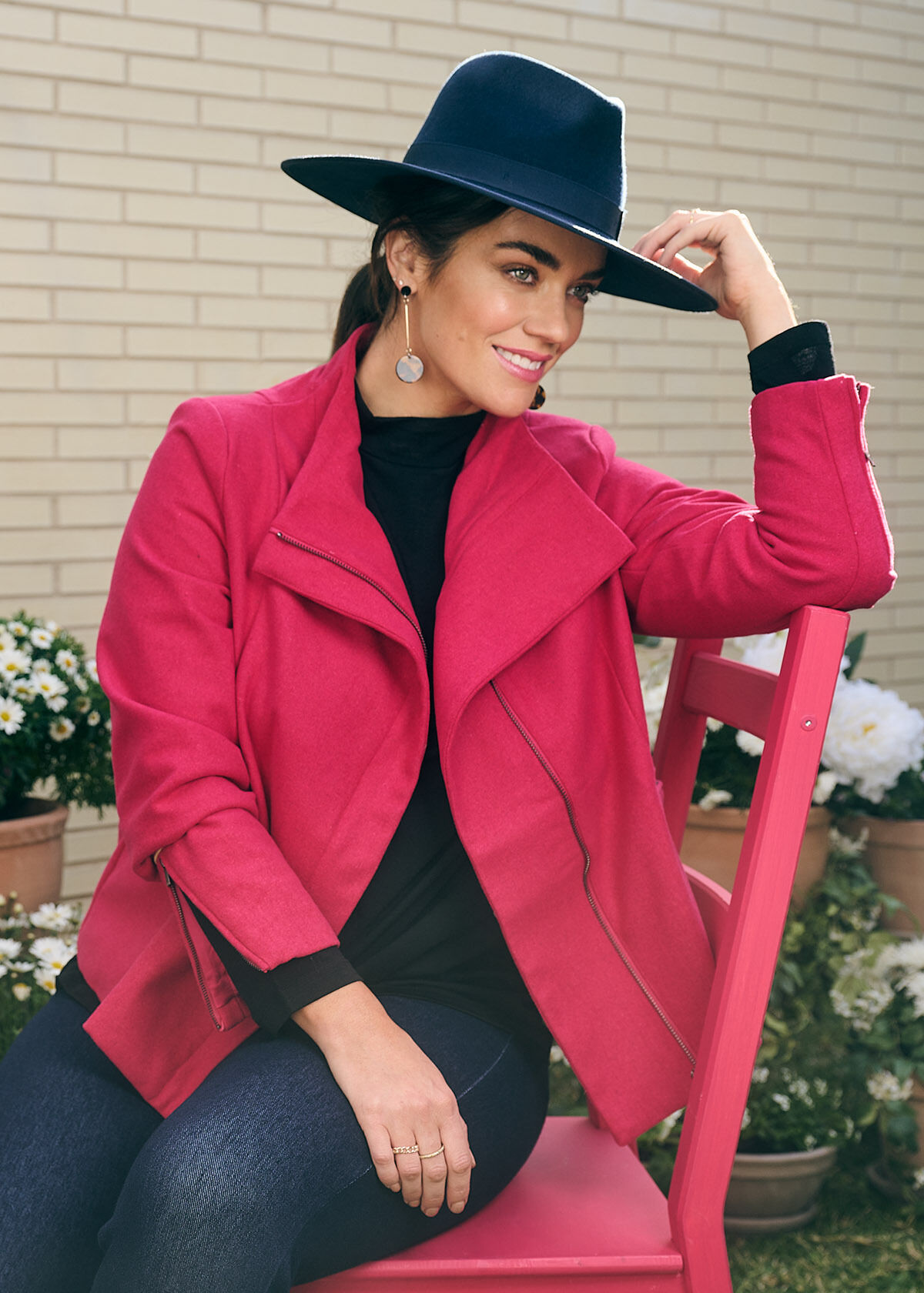 Asymmetrical Zip Jacket
