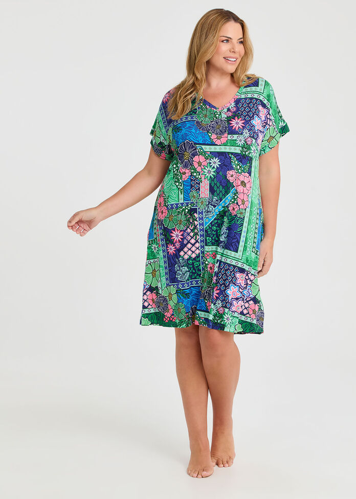Bamboo Jardin Nightie, , hi-res
