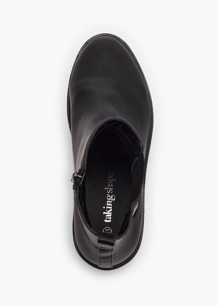 Chunky Chelsea Ankle Boot, BLACK, hi-res
