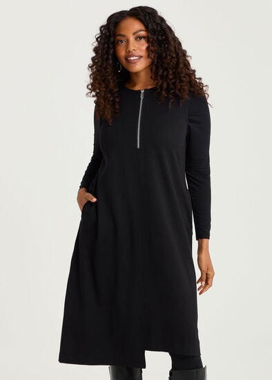 Plus Size Ponte Horizon Tunic