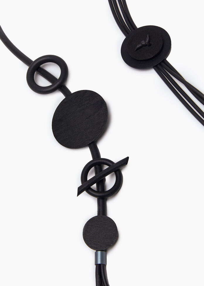 Shop Rubber Disc Multi Cord Necklace Accessories Taking Shape AU