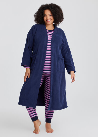 Plus Size Plush Cosy Lounge Cardigan