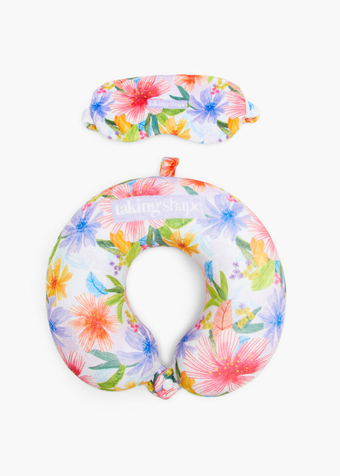 Packable Pillow & Eyemask, , hi-res