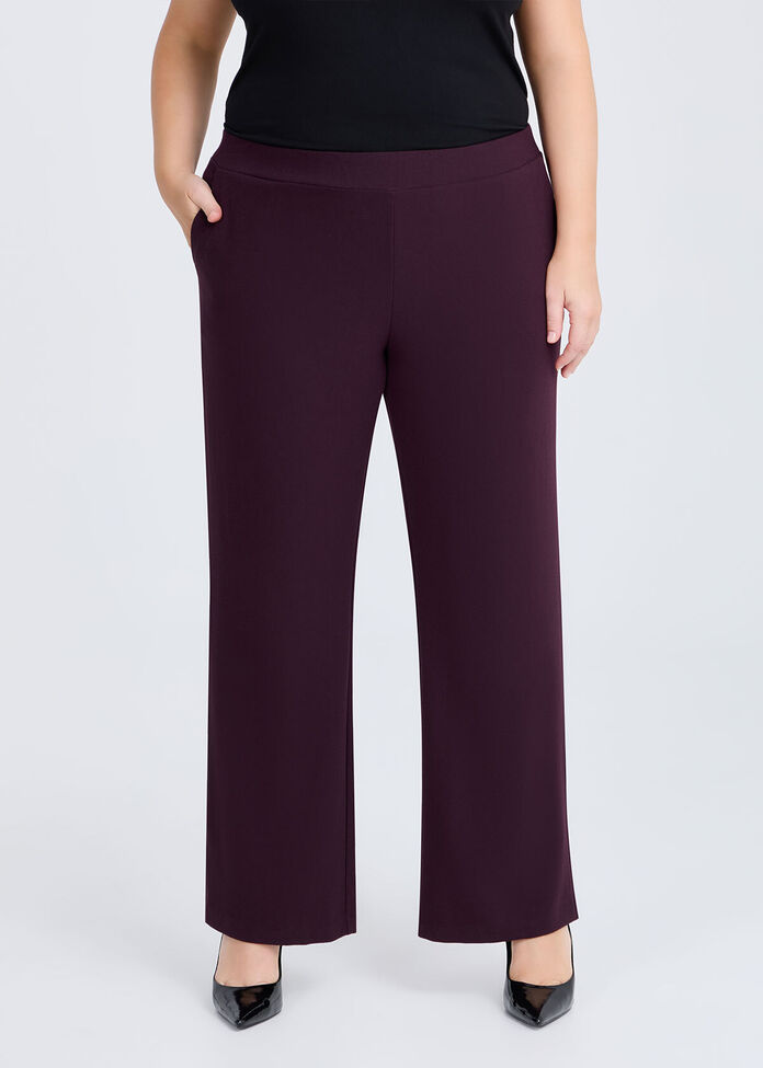 Tailored Wide Leg Work Pant, , hi-res