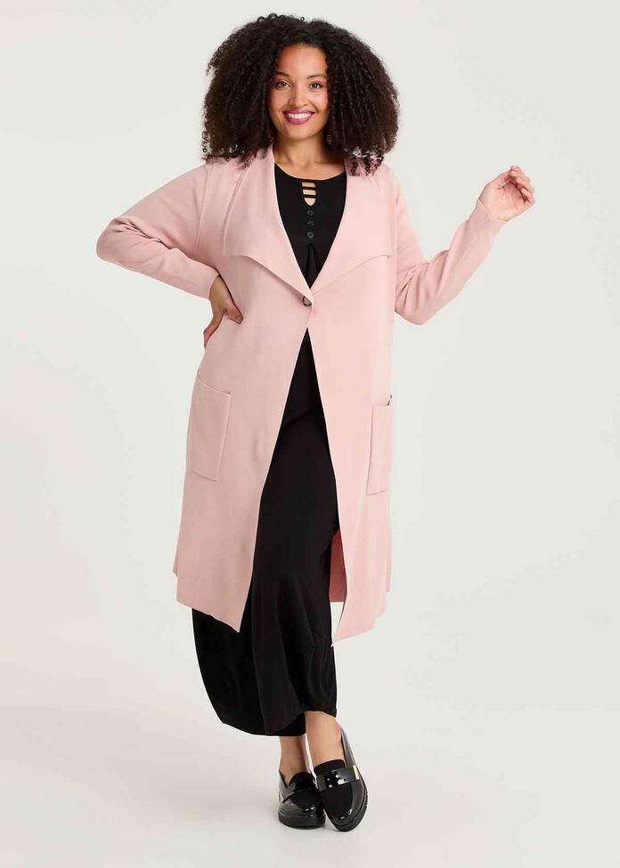 Midtown Natural Knit Cardigan, , hi-res