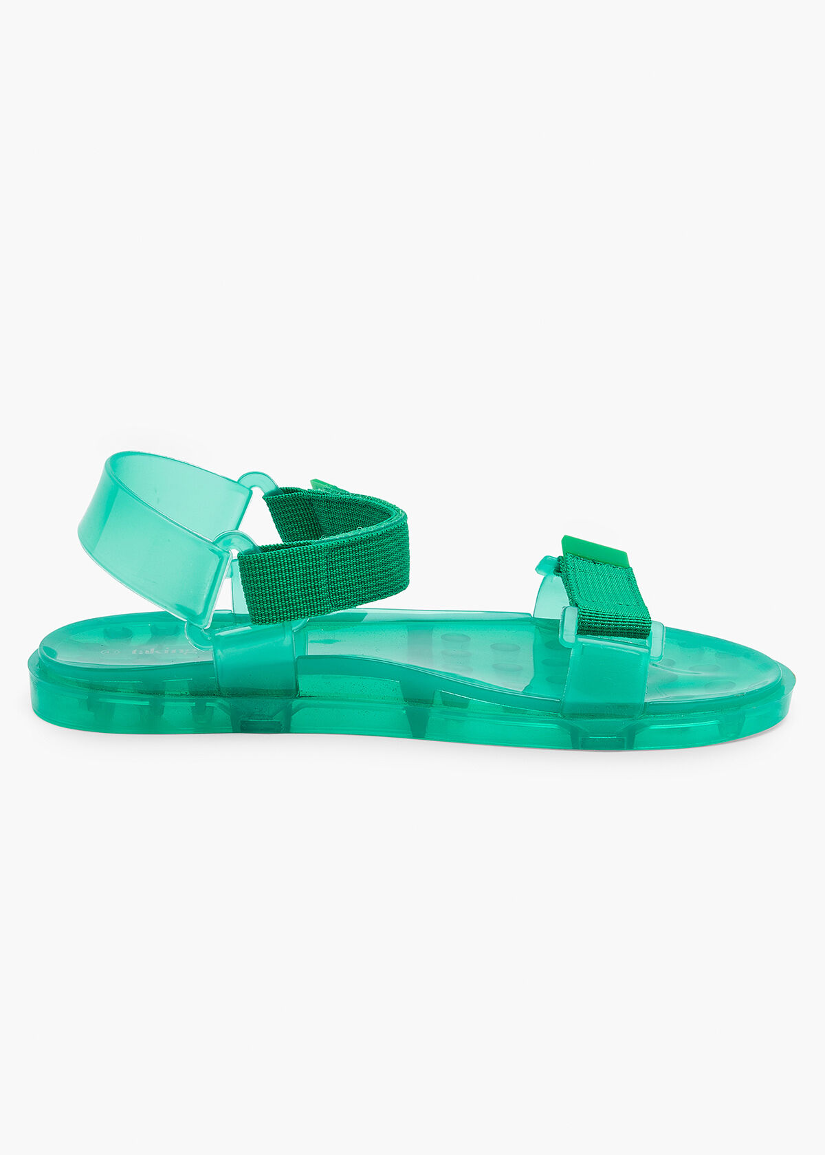 Off white jelly slides shop