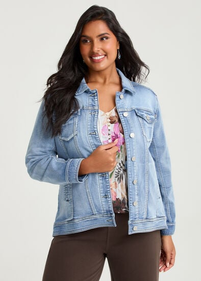 Plus Size The Signature Denim Jacket