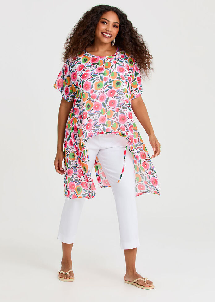 Chiffon Floral Daze Top, , hi-res