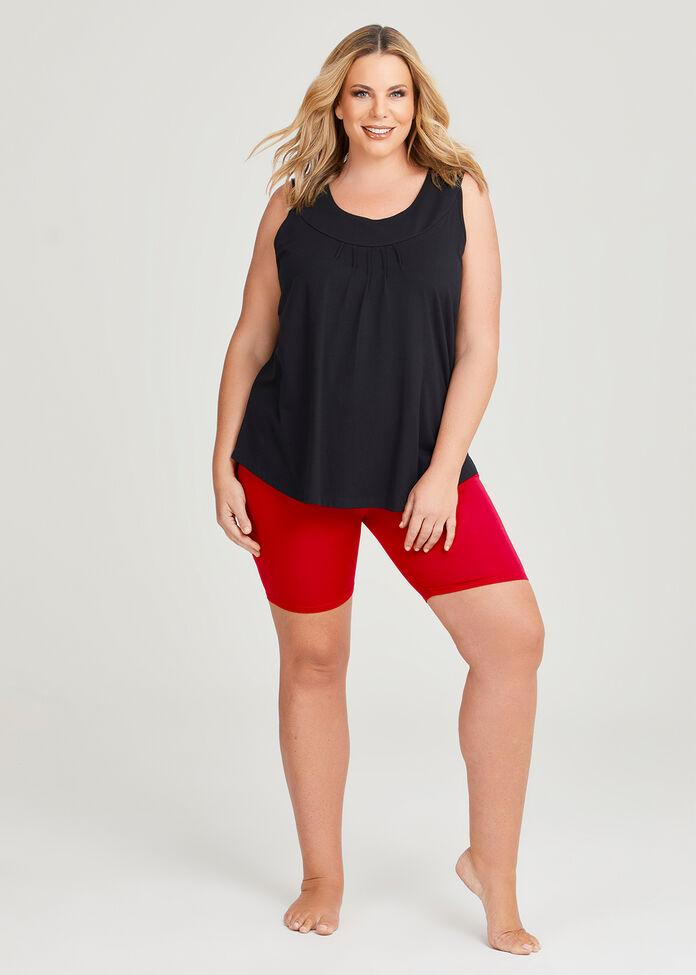 Bamboo Anti Chafe Crop Short, , hi-res