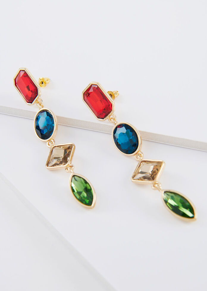 Bright Jewel Earrings, , hi-res
