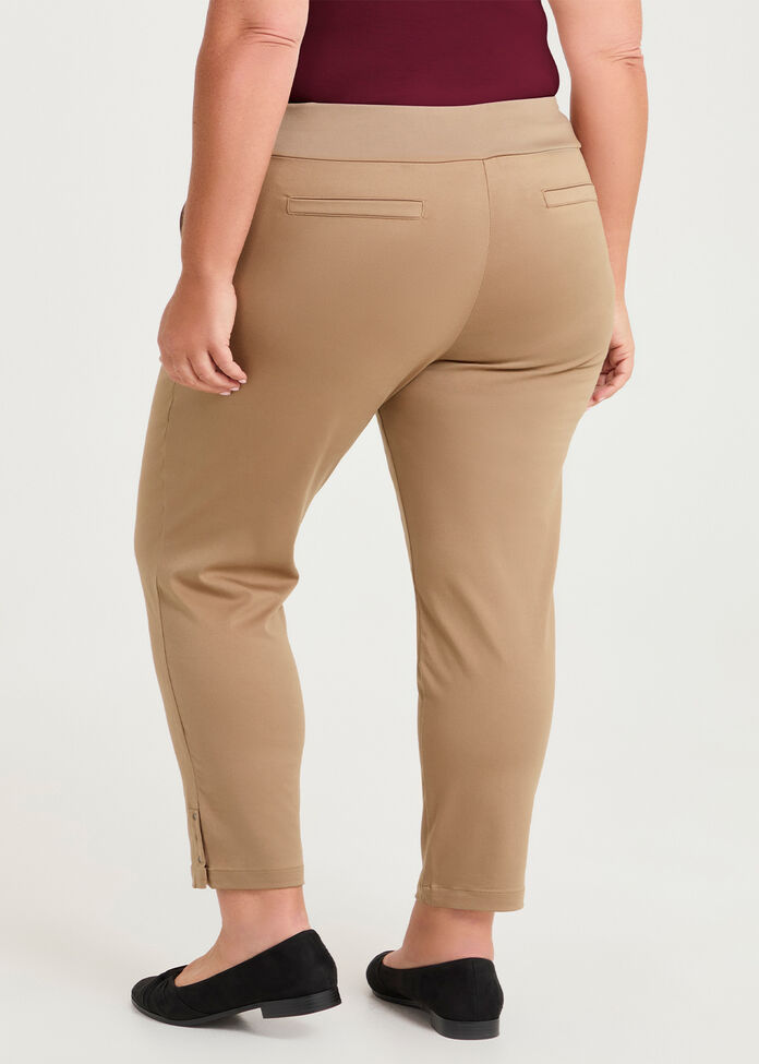 Petite Medina Slim Leg Natural Pant, , hi-res
