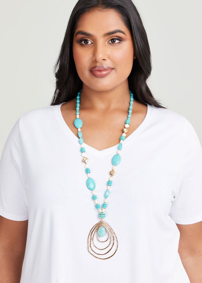 Summer Gong Necklace, , hi-res