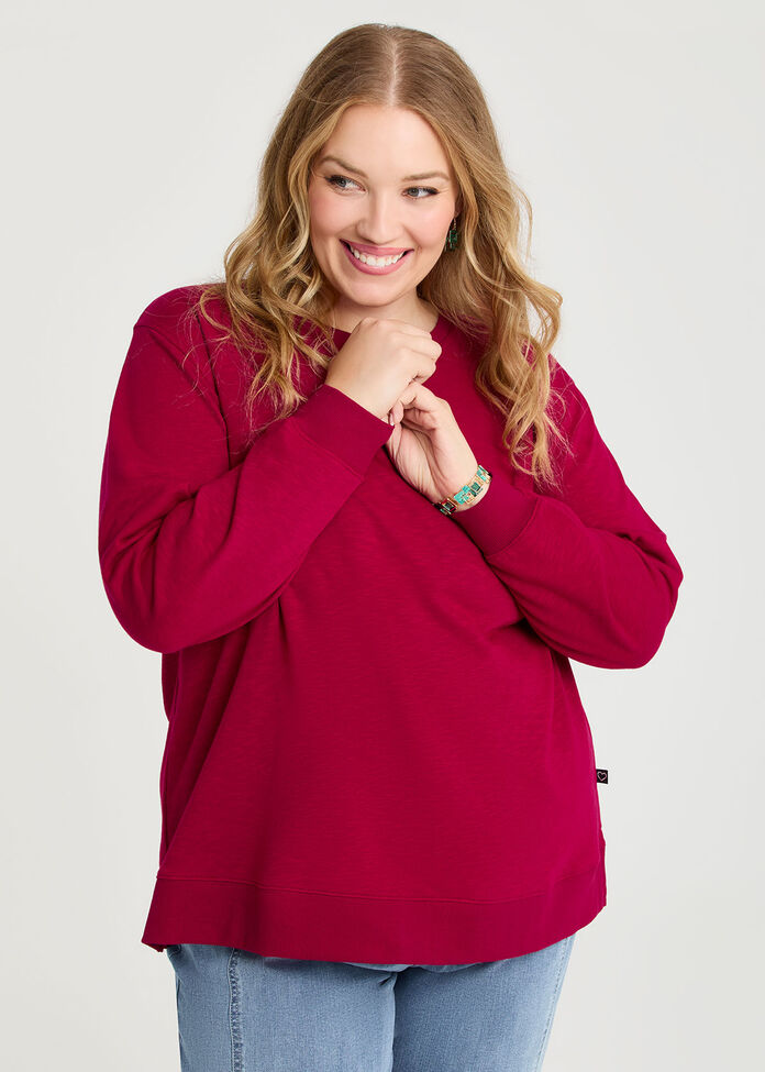 Boyfriend Tunic Sweat, , hi-res