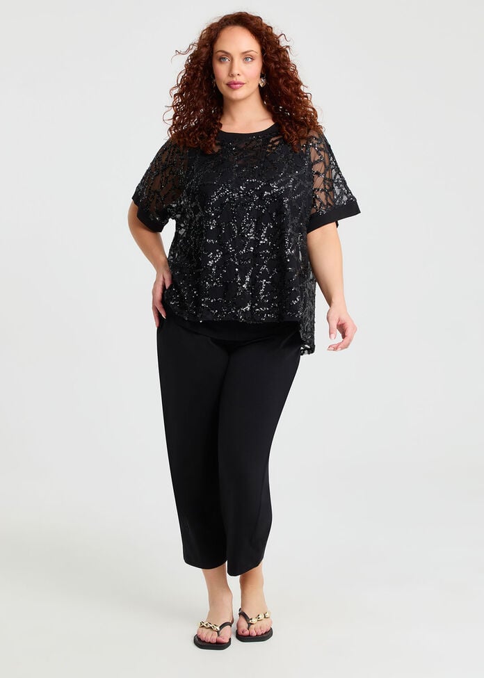 Enchanted Sequins Overtop, , hi-res