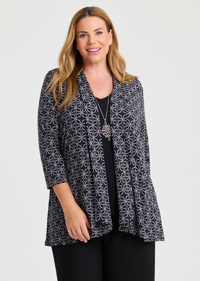 Shawl Collar Cardigan, , hi-res