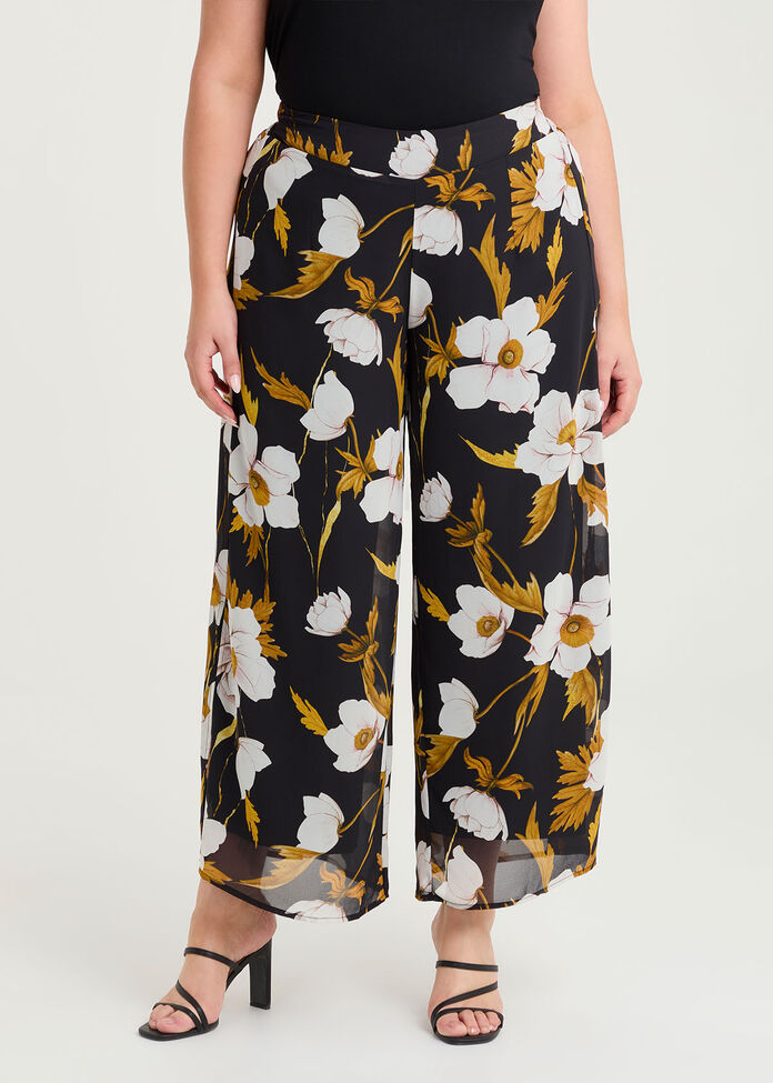 Maryna Chiffon Wide Leg Pant, , hi-res