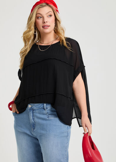 Plus Size Chiffon Miley Overtop