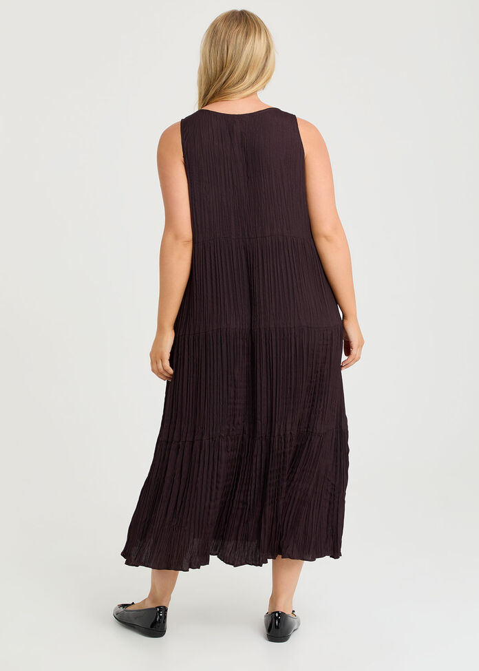 Pleated Enya Dress, , hi-res