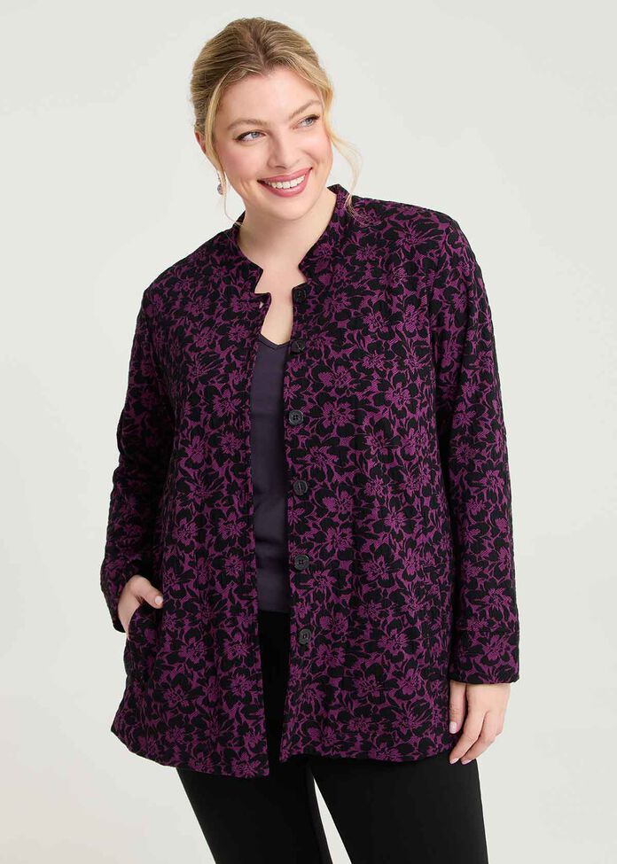 Imani Jacquard Jacket, , hi-res