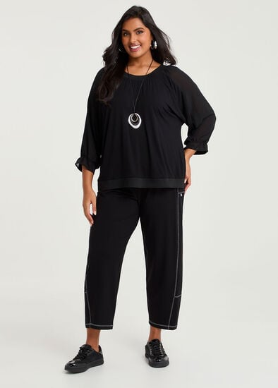 Plus Size Cotton Elevate Avery Pant