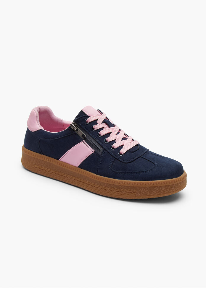 Aurora Zip Sneaker, , hi-res