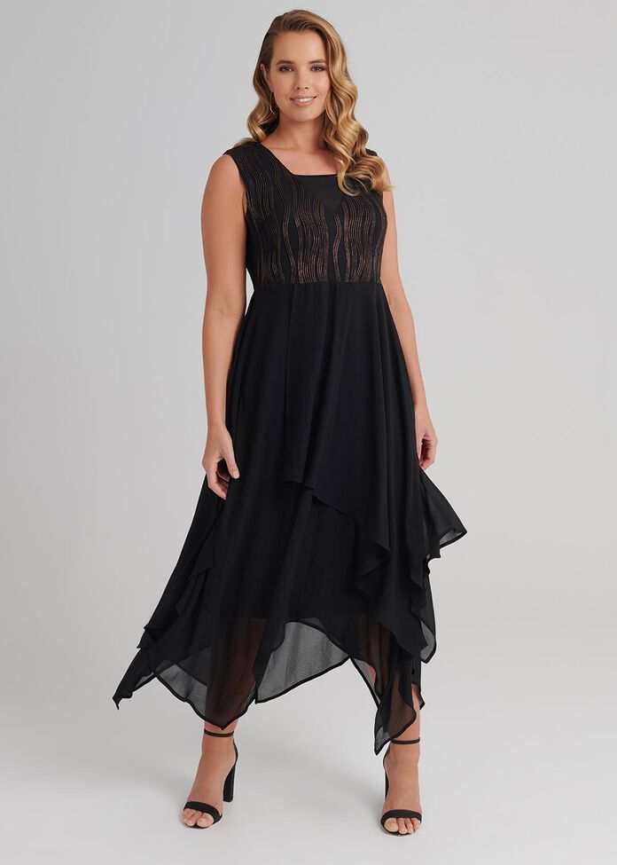 Hot Stuff Layered Dress, , hi-res