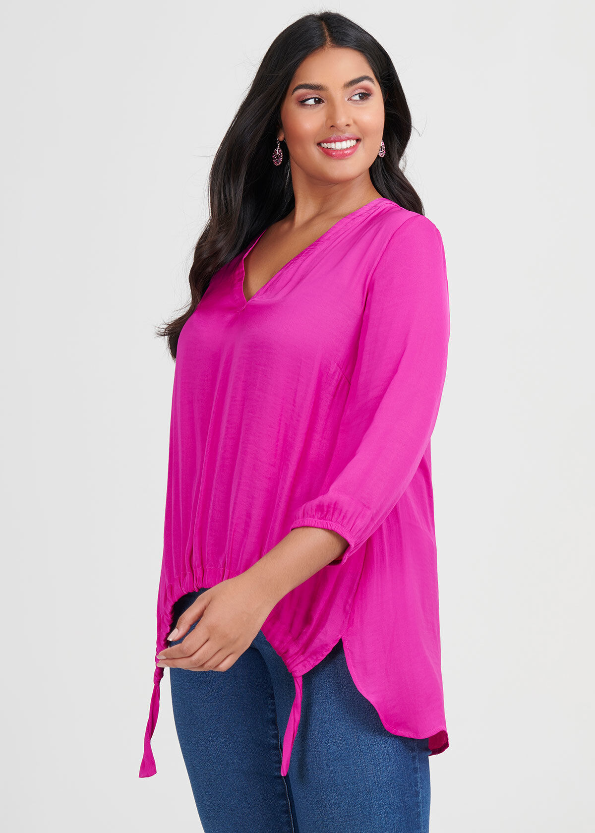 cotton plus size tops