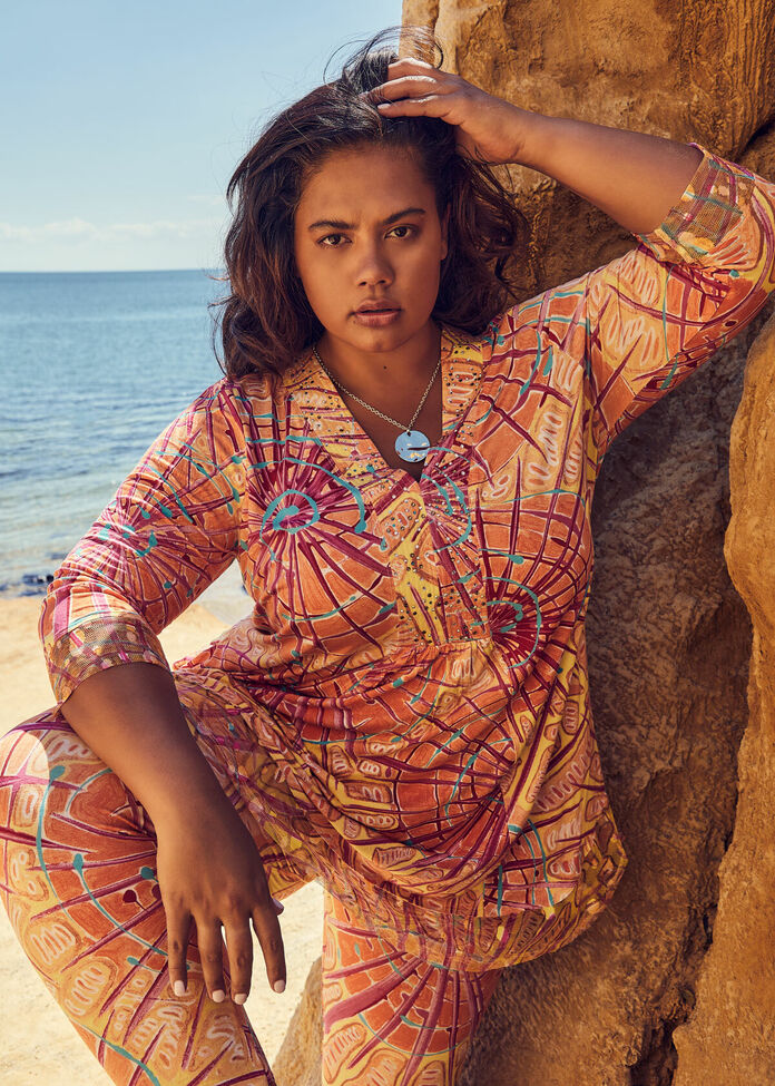Bunya Yaji-l Bamboo Top, , hi-res