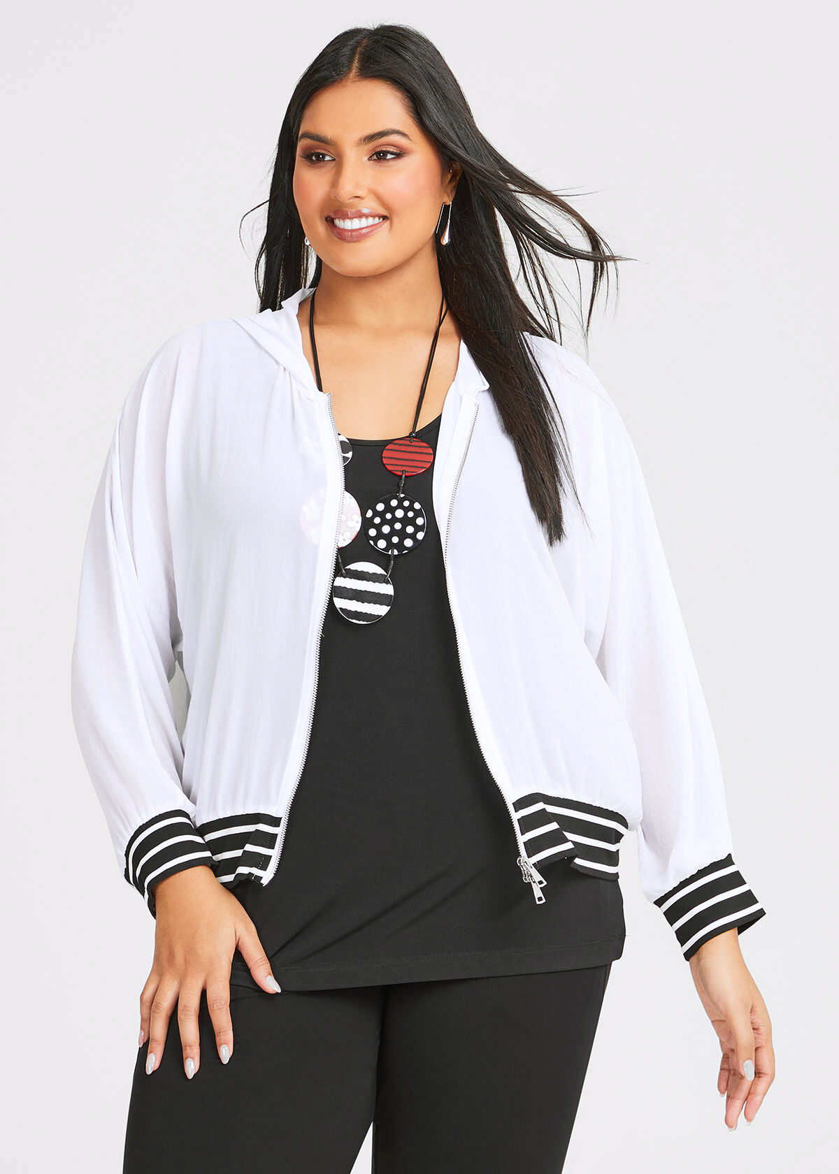 Chiffon bomber jacket online